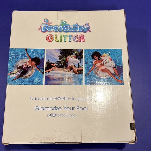 NIB, poolcandy, Glitter unicorn, brand new sealed box, holographic glitter - Picture 2 of 4